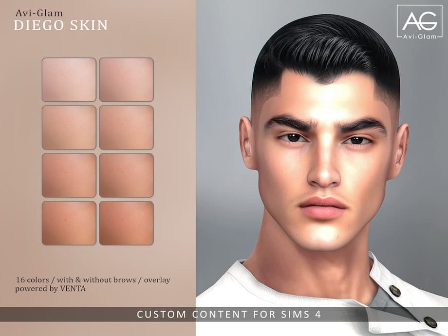 Скин и оверлей Diego Skin and Overlay